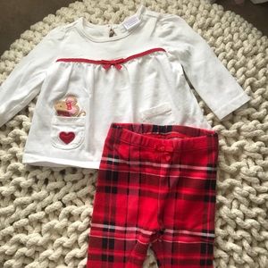 Gymboree Valentine’s Day outfit